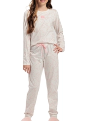 Pijama Infantil Menina Longo Espaço Pijama 4050089