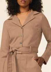 Jaqueta Feminina Cropped Marialicia 184505