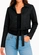Jaqueta Feminina Cropped Marialicia 184505