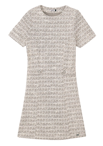 Vestido Feminino Curto Tweed Marialicia 184514