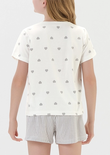 Pijama Infanitl Menina Curto Cor com Amor 2050174