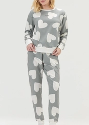 Pijama Feminino Longo Cor com Amor 2011209