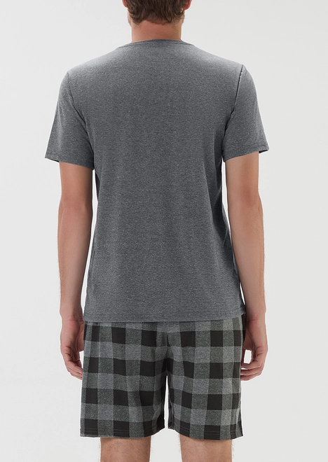 Pijama Masculino Curto Cor com Amor 2030204