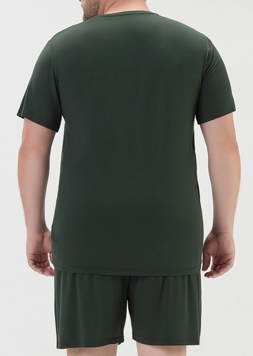 Pijama Masculino Curto Cor com Amor 2040048 Plus Size