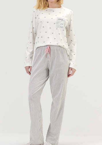 Pijama Feminino Longo Cor com Amor 2011214