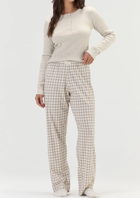 Pijama Feminino Longo Cor com Amor 2011170
