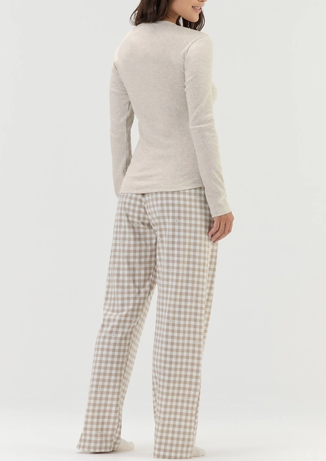 Pijama Feminino Longo Cor com Amor 2011170