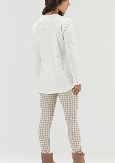 Pijama Feminino Longo Cor com Amor 2011160