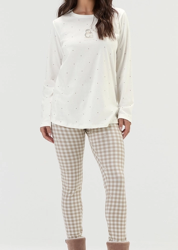 Pijama Feminino Longo Cor com Amor 2011160