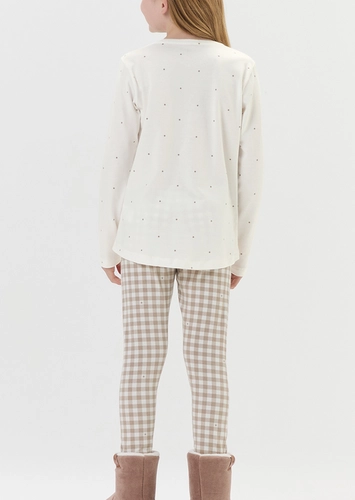 Pijama Infantil Menina Longo Cor com Amor 2050154