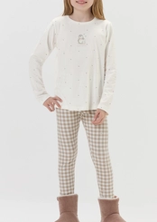 Pijama Infantil Menina Longo Cor com Amor 2050154