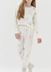 Pijama Infantil Menina Longo Cor com Amor 2050158
