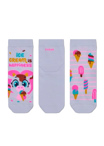 Kit 3 Pares de Meias Puket 72841