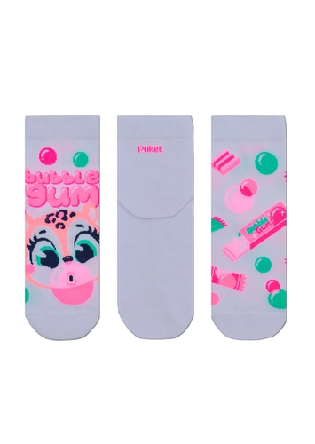 Kit 3 Pares de Meias Puket 72841 loading=