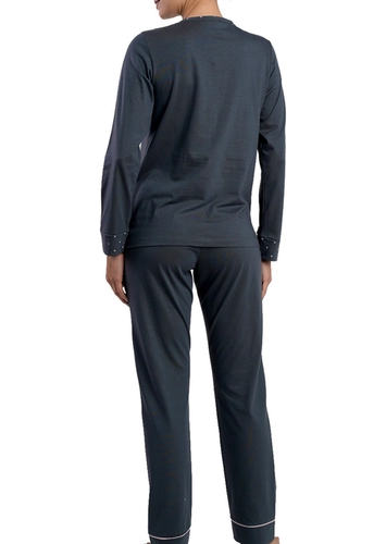 Pijama Feminino Longo com Abertura Podiun 265159