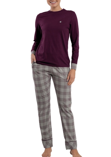 Pijama Feminino Longo Podiun 265161