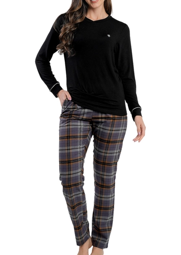 Pijama Feminino Longo Podiun 265165