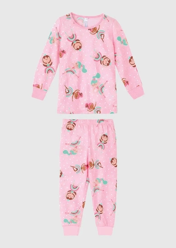 Pijama Infantil Menina Longo Malwee 1000131969
