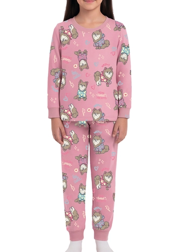 Pijama Infantil Menina Longo Malwee 1000135034 loading=