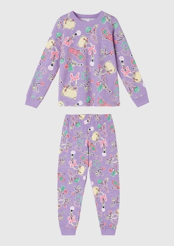Pijama Infantil Menina Longo Malwee 1000135034