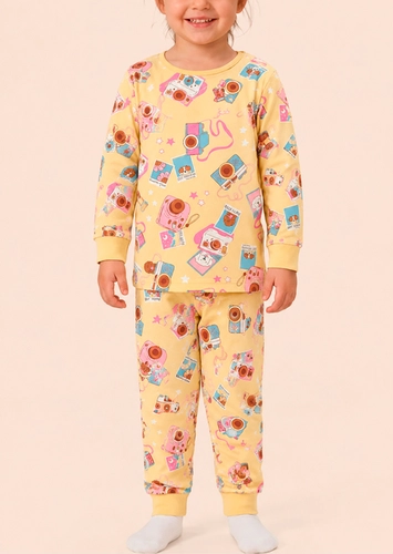 Pijama Infantil Menina Longo Malwee 1000135034