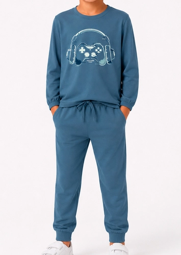 Pijama Infantil Menino Longo Malwee 1000135061