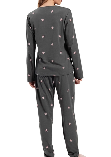 Pijama Feminino Longo Espaço Pijama 4010507