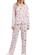 Pijama Feminino Longo com Abertura Espaço Pijama 4010527