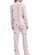 Pijama Feminino Longo com Abertura Espaço Pijama 4010527