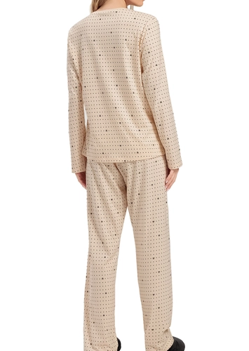 Pijama Feminino Longo Espaço Pijama 4010563
