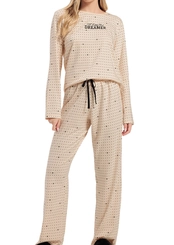 Pijama Feminino Longo Espaço Pijama 4010563