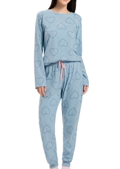 Pijama Feminino Longo Espaço Pijama 4010556