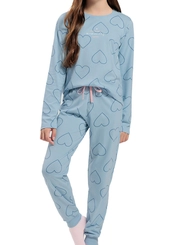 Pijama Infantil Menina Longo Espaço Pijama 4050092