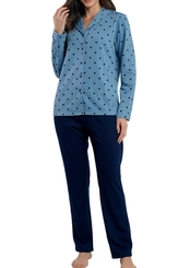 Pijama Feminino Longo com Abertura Podiun 265170