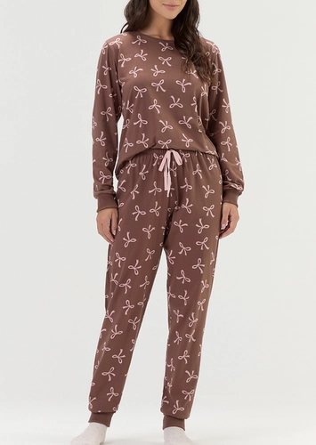 Pijama Feminino Longo Cor com Amor 2011153