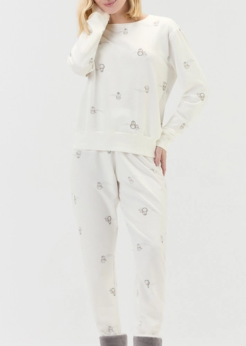 Pijama Feminino Longo Cor com Amor 2011172 loading=