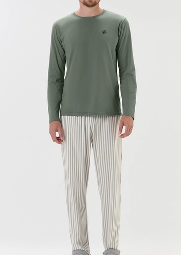 Pijama Masculino Longo Cor com Amor 2030218