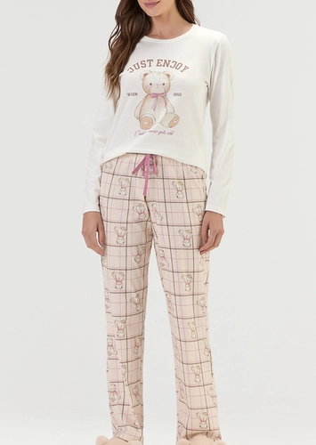 Pijama Feminino Longo Cor com Amor 2011175