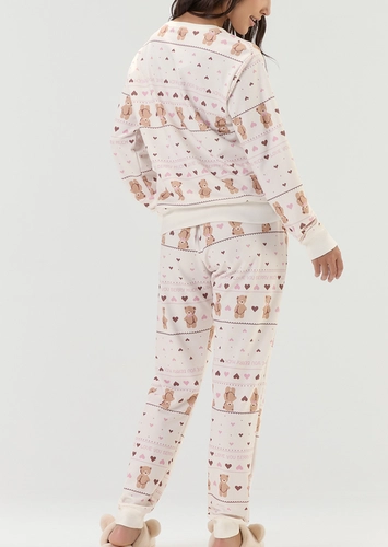 Pijama Feminino Longo Cor com Amor 2011177