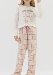 Pijama Infantil Menina Longo Cor com Amor 2050159