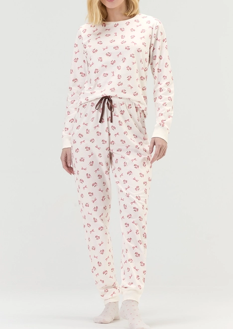 Pijama Feminino Longo Cor com Amor 2011155