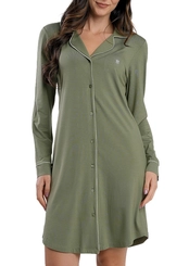 Camisola Feminina Longa com Abertura Podiun 266122