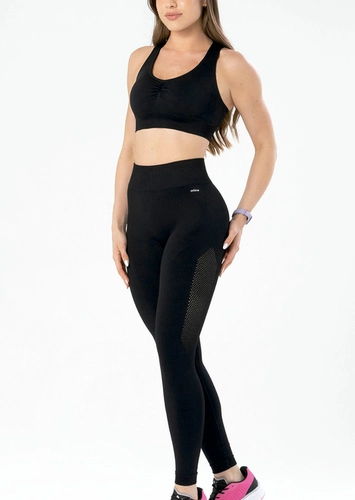 Look Top Feminino Selene 20963-001 + Legging Feminina Selene 20961-001