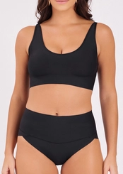 Look Sutiã sem Aro e sem Bojo Dilady 300100 + Calcinha Alta Dilady 300200