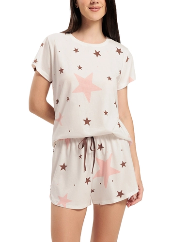 Pijama Feminino Curto Espaço Pijama 4010540