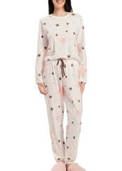 Pijama Feminino Longo Espaço Pijama 4010541