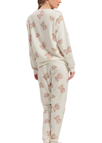 Pijama Feminino Longo Espaço Pijama 4010542