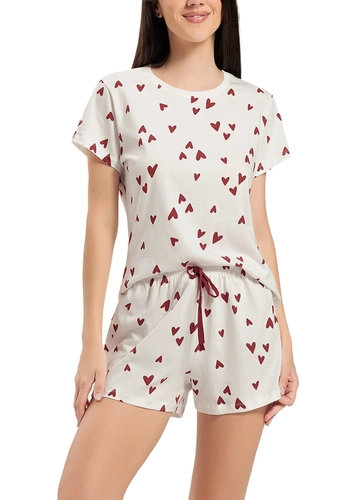 Pijama Feminino Curto Espaço Pijama 4010578
