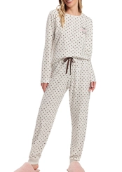 Pijama Feminino Longo Espaço Pijama 4010573