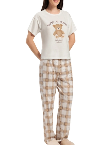 Pijama Feminino Longo Espaço Pijama 4010543 loading=